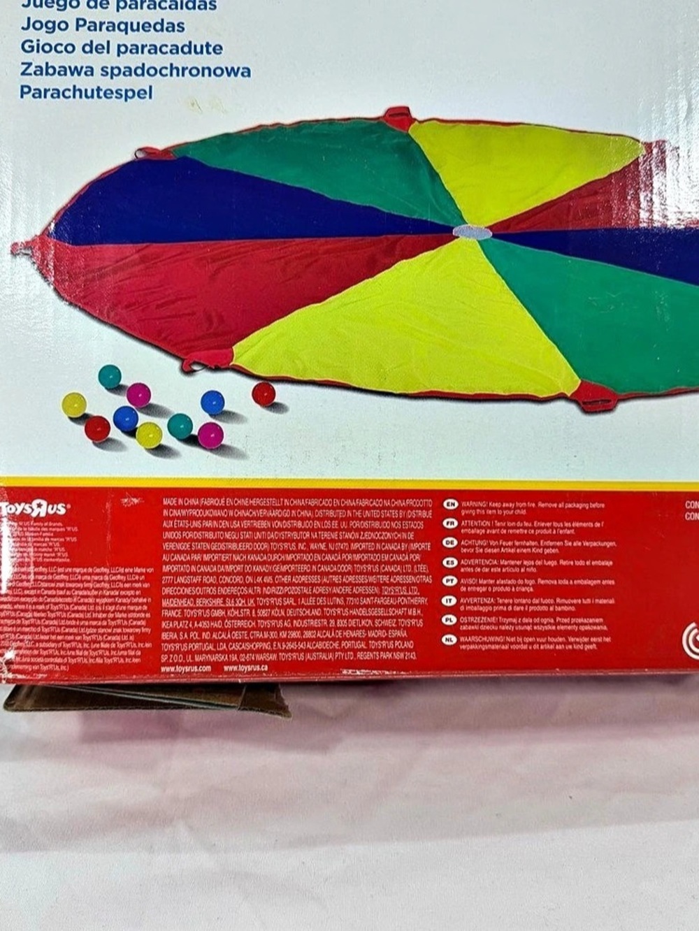 Stats Play! Parachute Game! Color Block - Picture 8 of 8